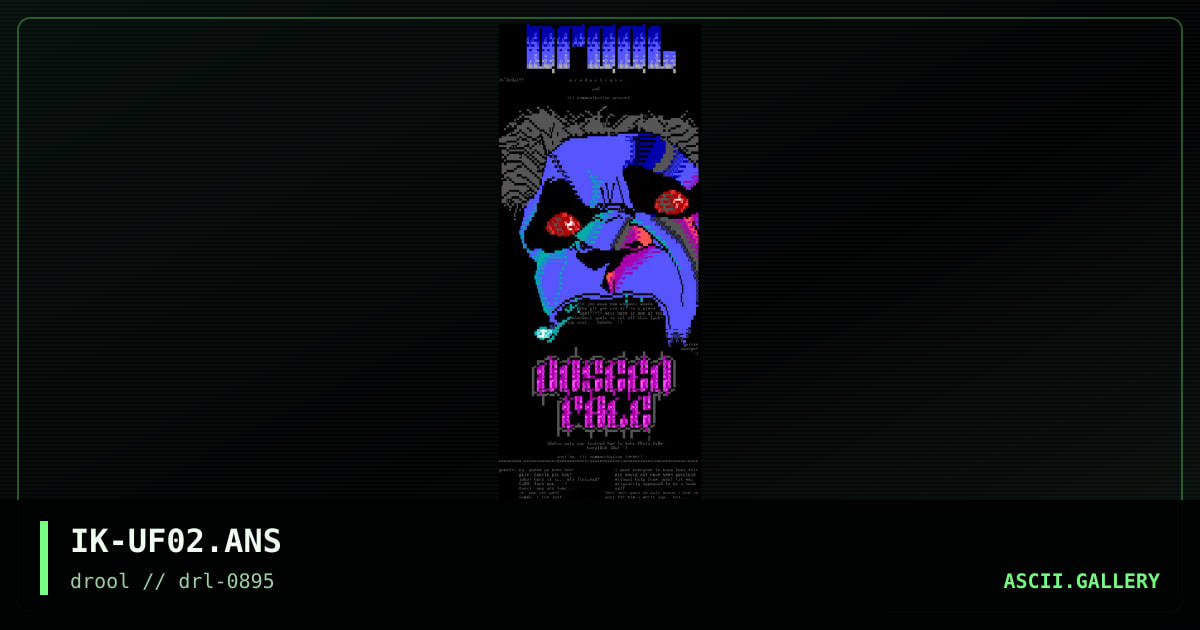 Unseen Fate, by ill communikation, 1995