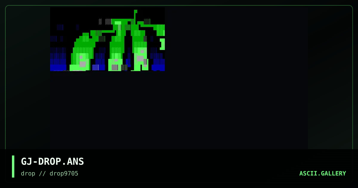 drop (destiny rules our people), by grymmjack, 1997