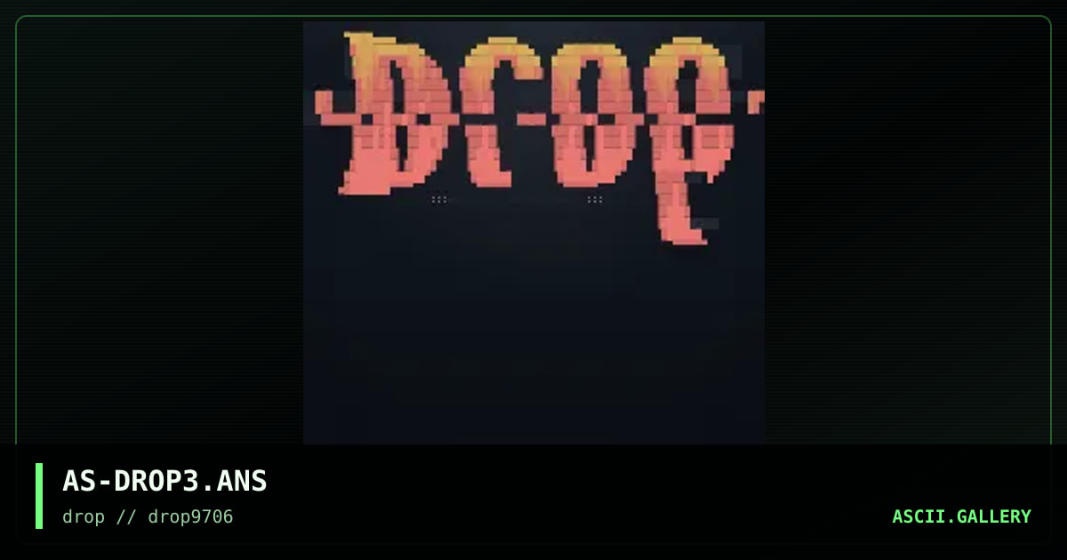 drop logo, by aerosmith, 1997