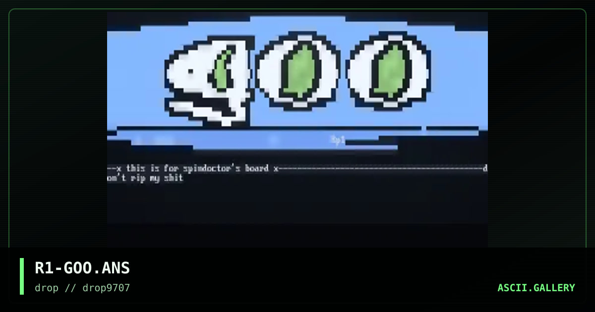 g00!, by ripper, 1997