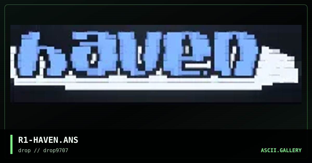 haven header, by ripper, 1997