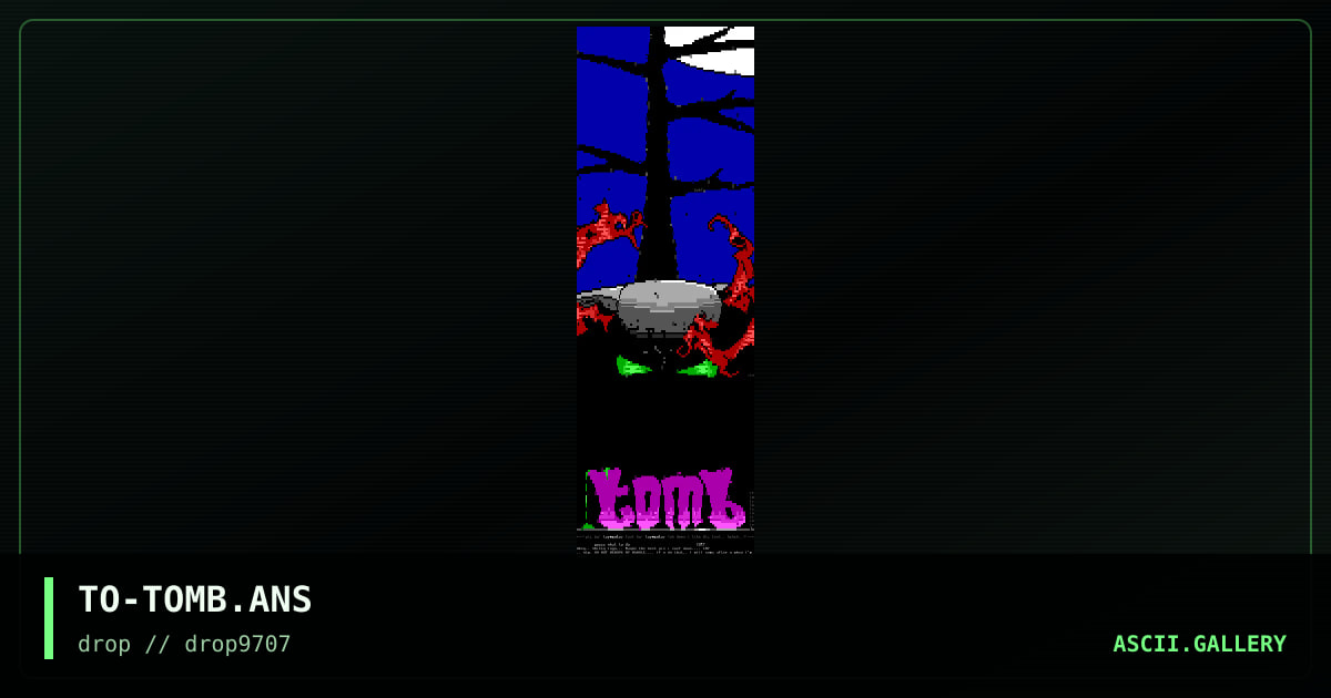 tomb pic, by tormentor, 1997