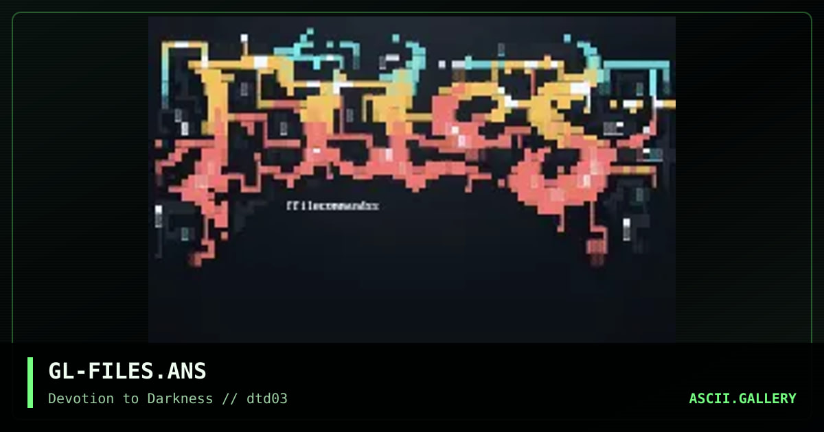 'FiLES' LOGO, by glandyth-a-krae, 1997
