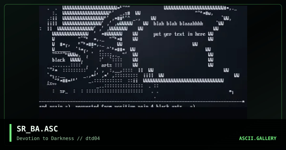 blackarts, by sektor, 1997