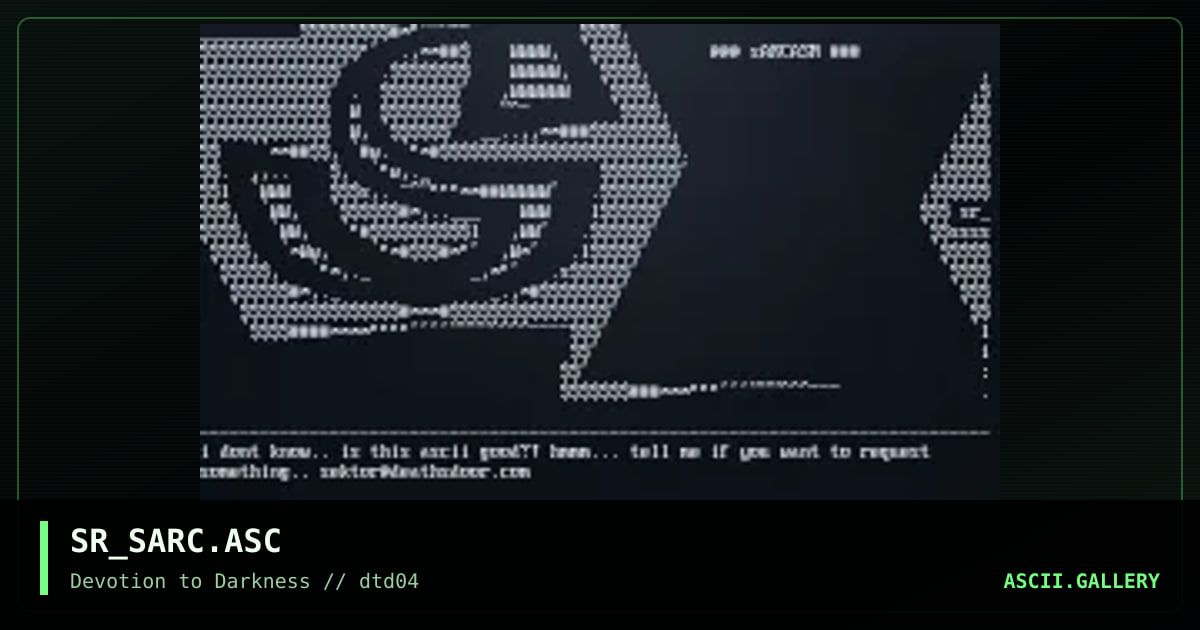@sARCASM?!, by sektor, 1997