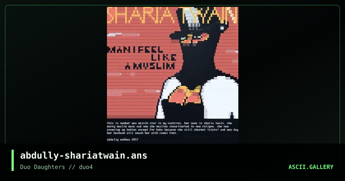 abdully-shariatwain.ans, by abdully wahaa, 2017