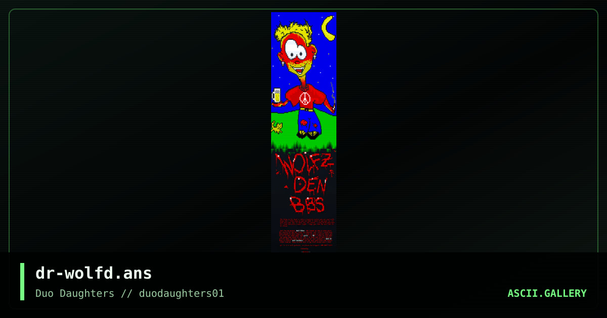 dr-wolfd.ans, by drifter, 2015