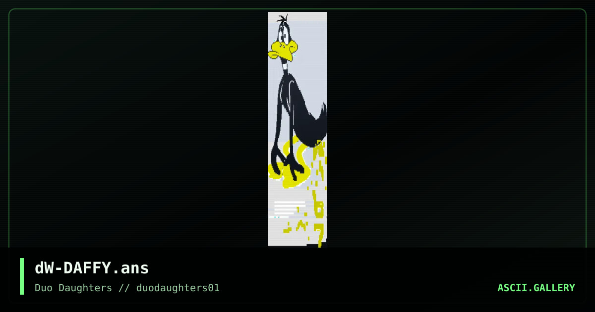 dW-DAFFY.ans, by dark wizard, 2015