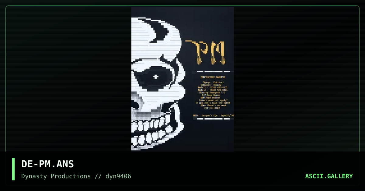 DE-PM.ANS, by dragons eye, 1994