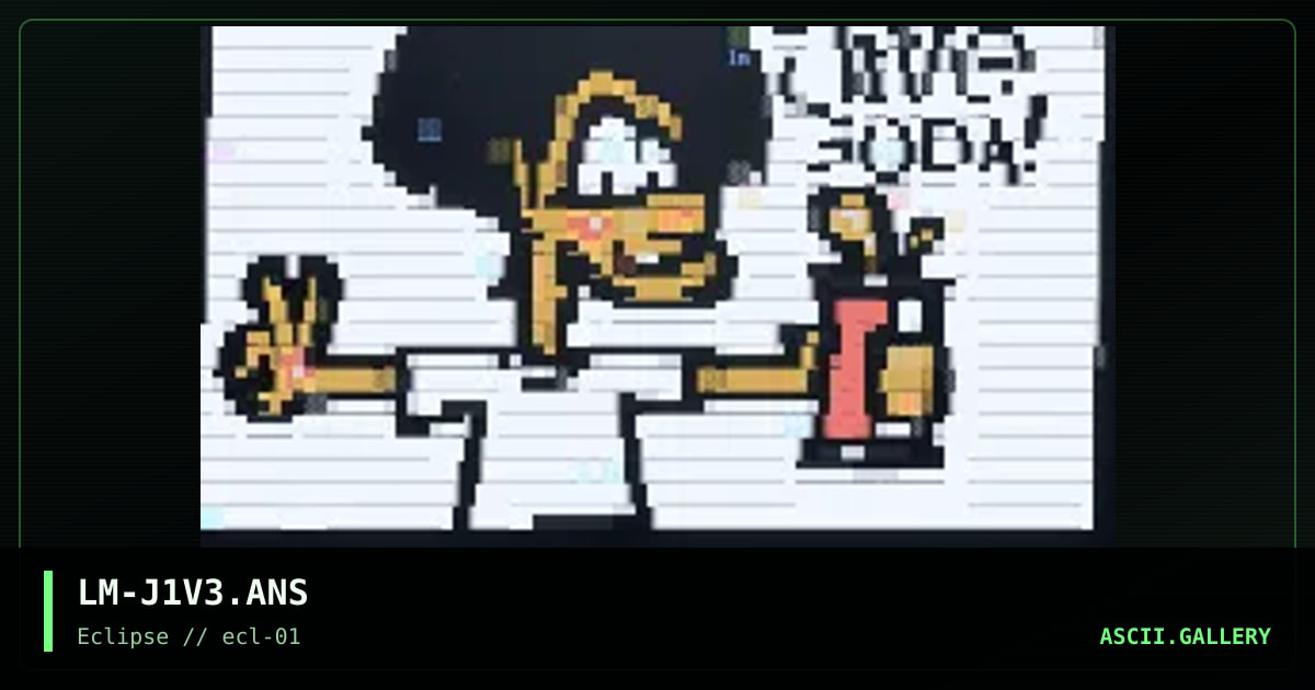 jIVE s0DAH!, by lagomorph, 1996