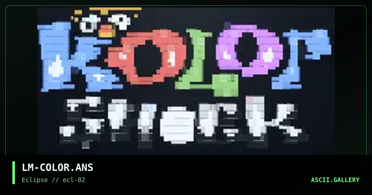 color shock, by lagomorph, 1996