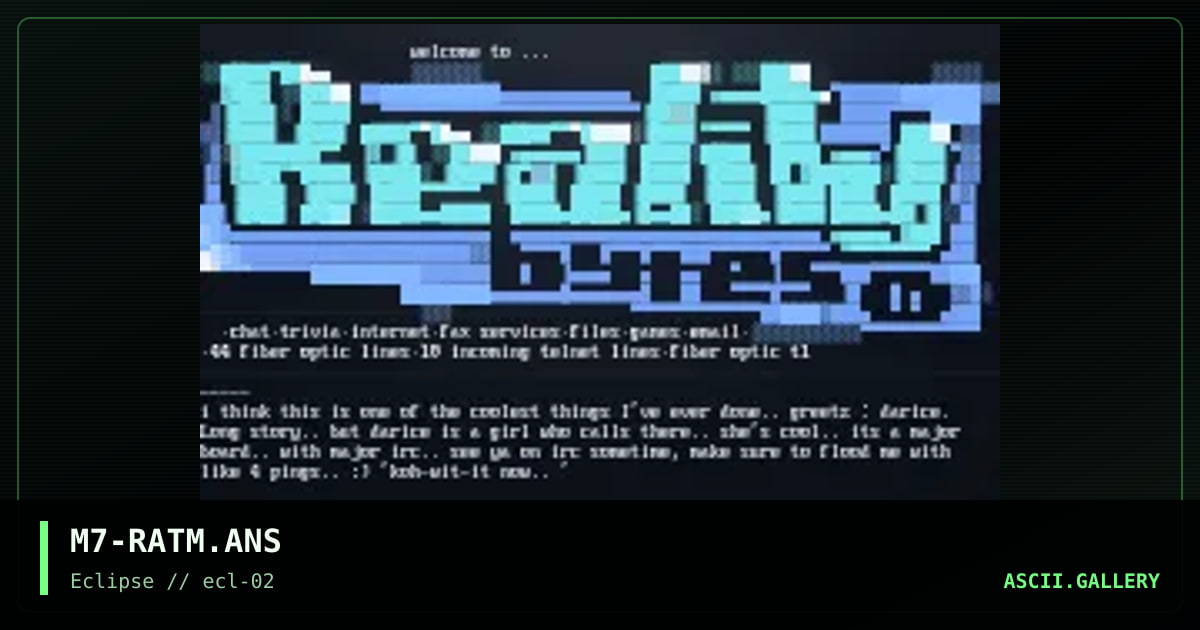 reality bites, by magnatop, 1996