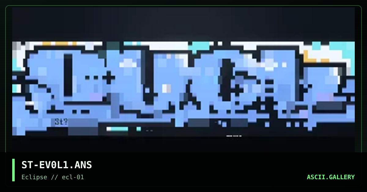 evol #1 .. <yay>, by splatt, 1996