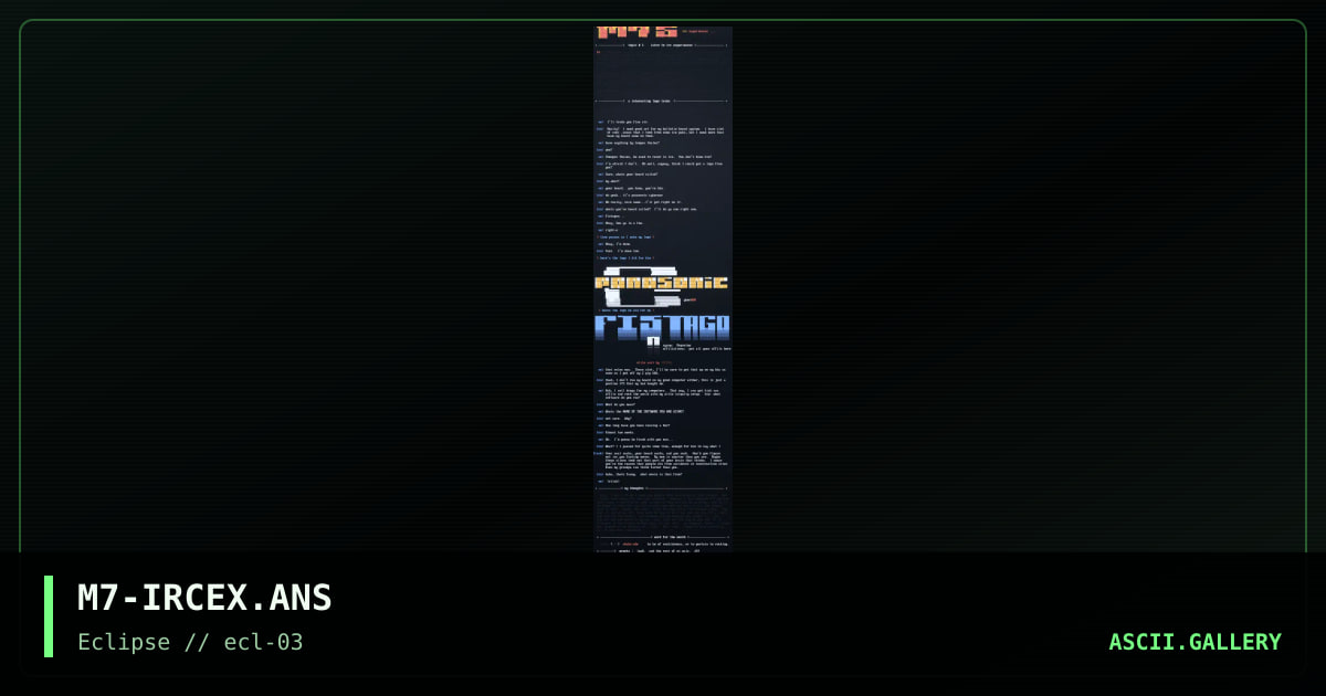 irc experiences, by magnatop, 1996