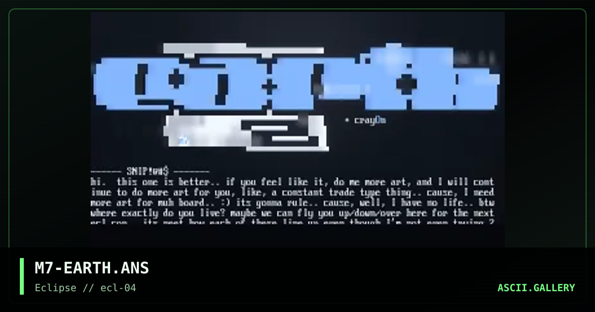 m0on, by magnatop, 1996