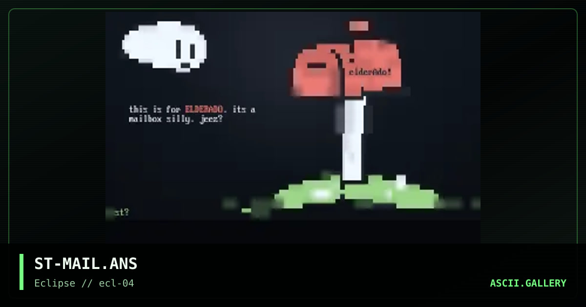 elderAd0's mail, by splatt, 1996