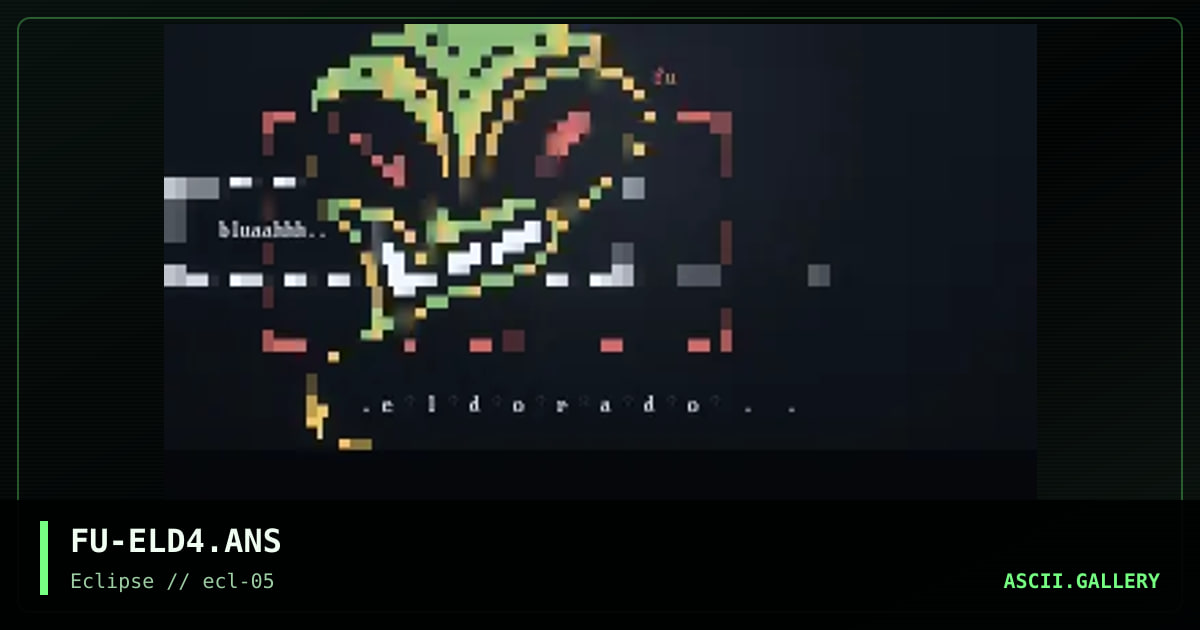 eld-O-RADA!, by fury, 1996
