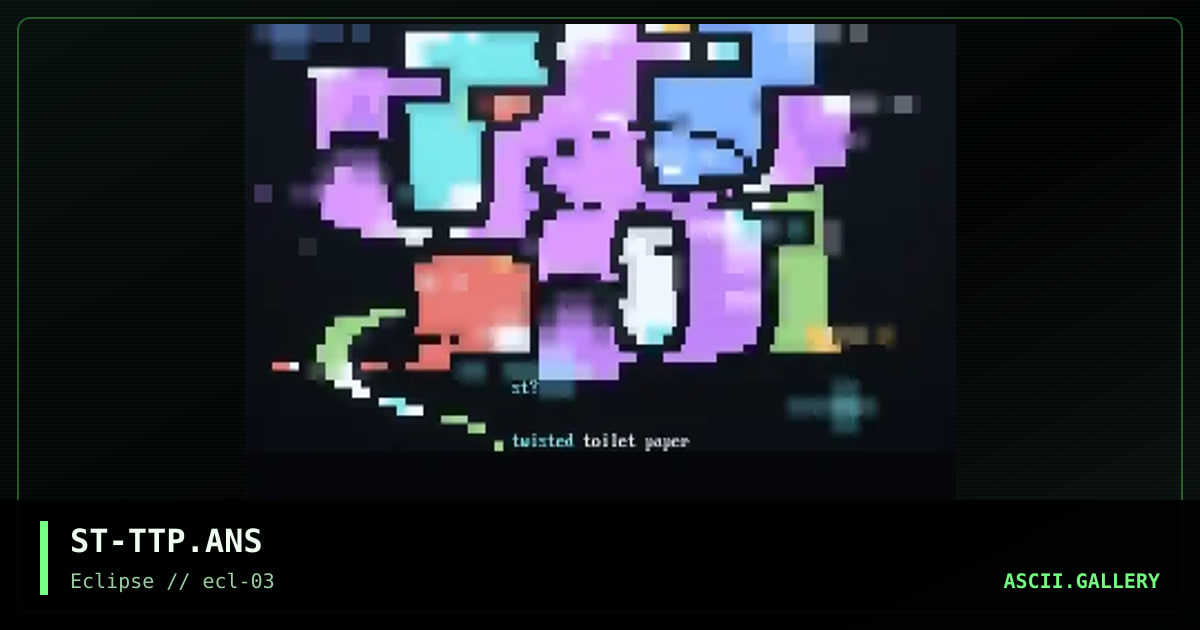 twisted toilet fools, by splatt, 1996