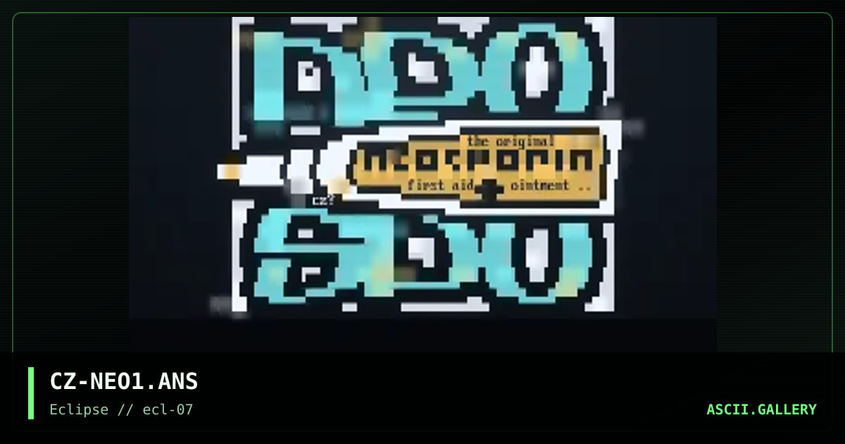 nEO-sPORIN, by cheeze, 1996