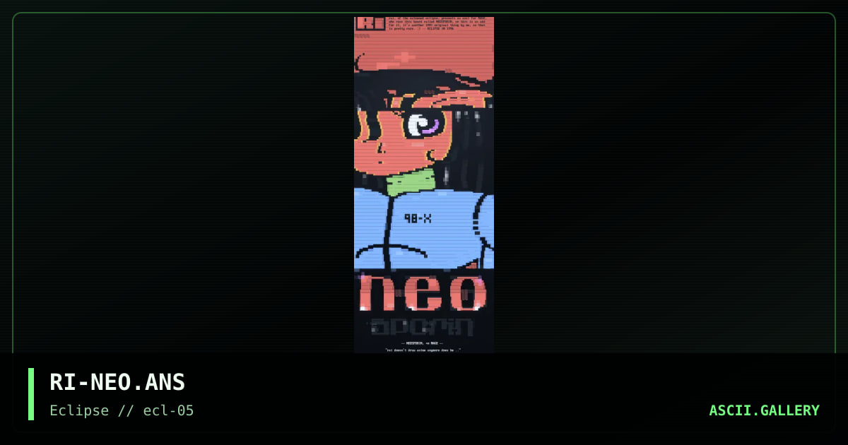 neOspOrin -- the elite way to write, by rai, 1996