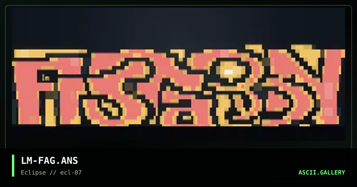 FAG, by lagomorph, 1996