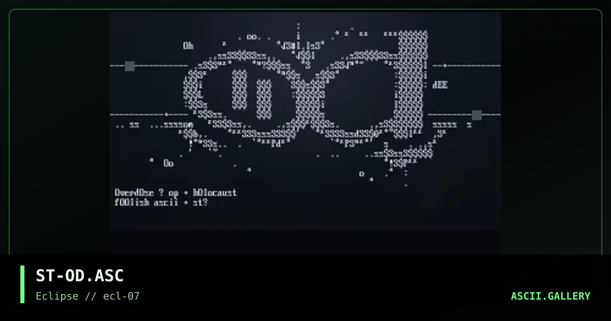 OD?, by splatt, 1996