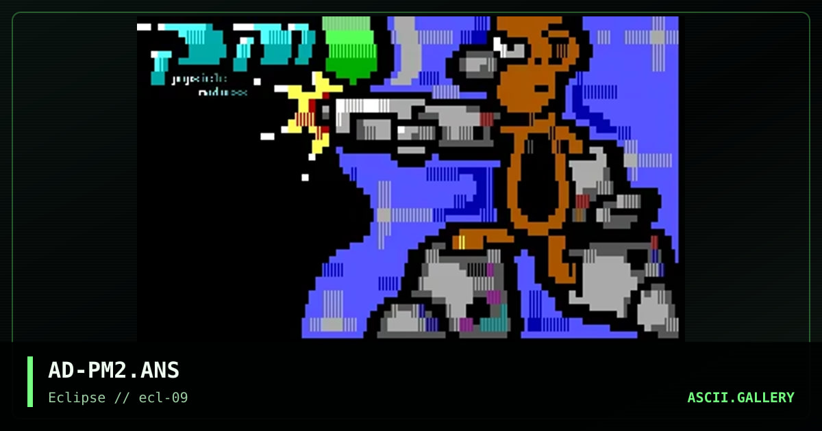 AD-PM2.ANS, by armageddon donut, 1996