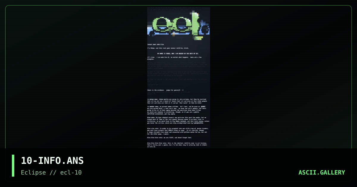 10-INFO.ANS, by eclipse, 1996