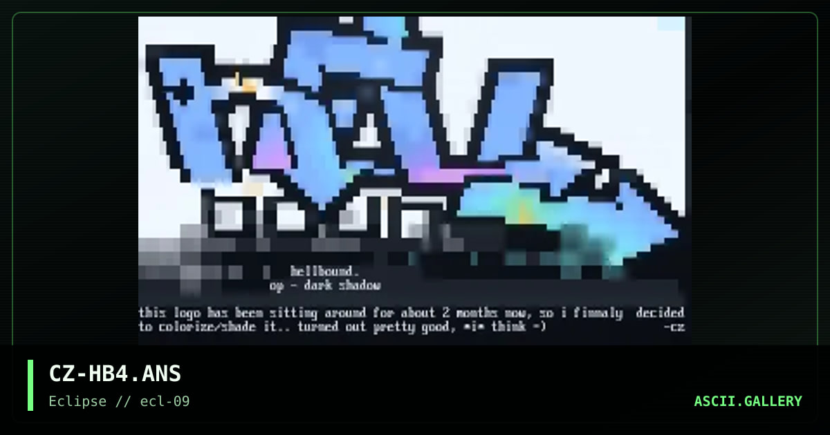 CZ-HB4.ANS, by cheeze, 1996
