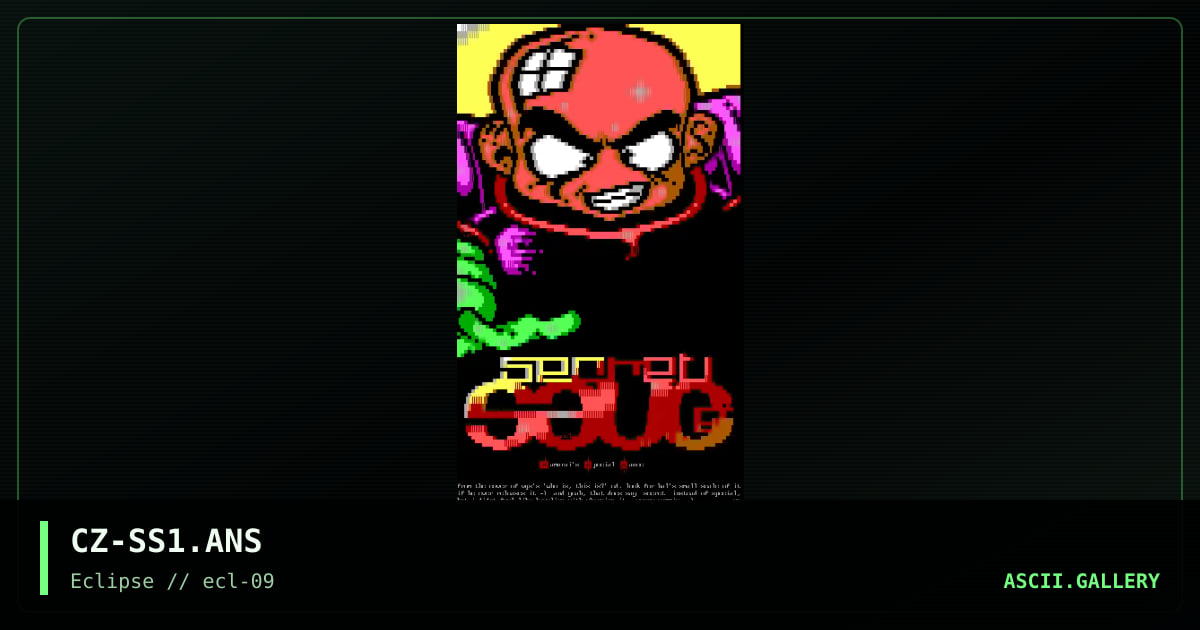 CZ-SS1.ANS, by cheeze, 1996