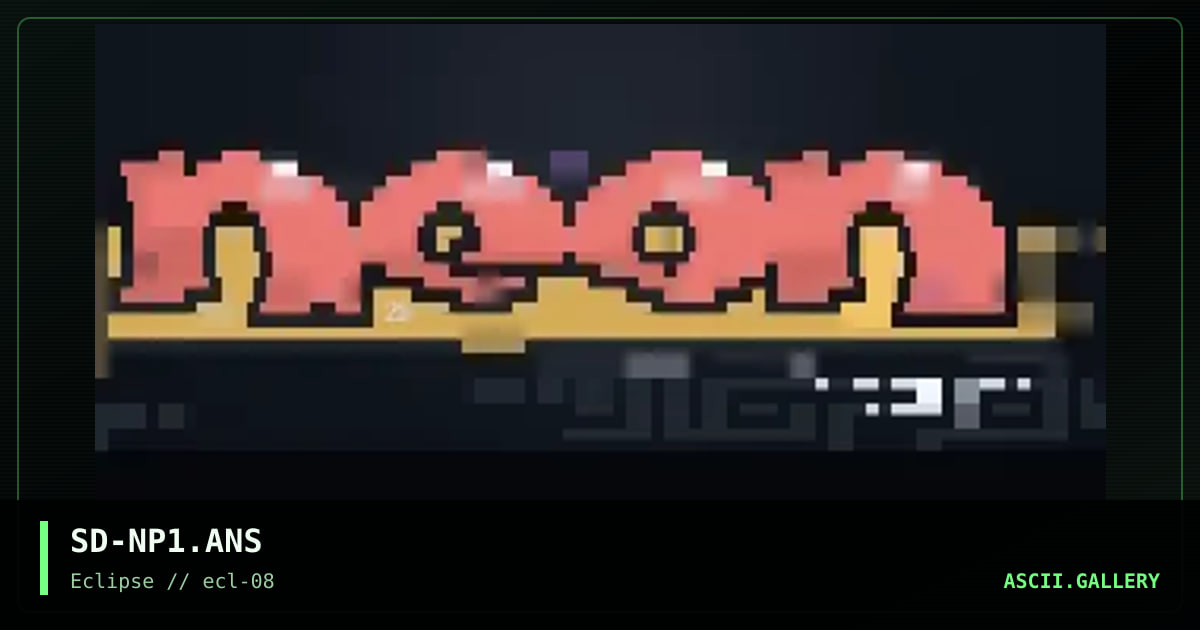 neon pizza, by sirdeath, 1996