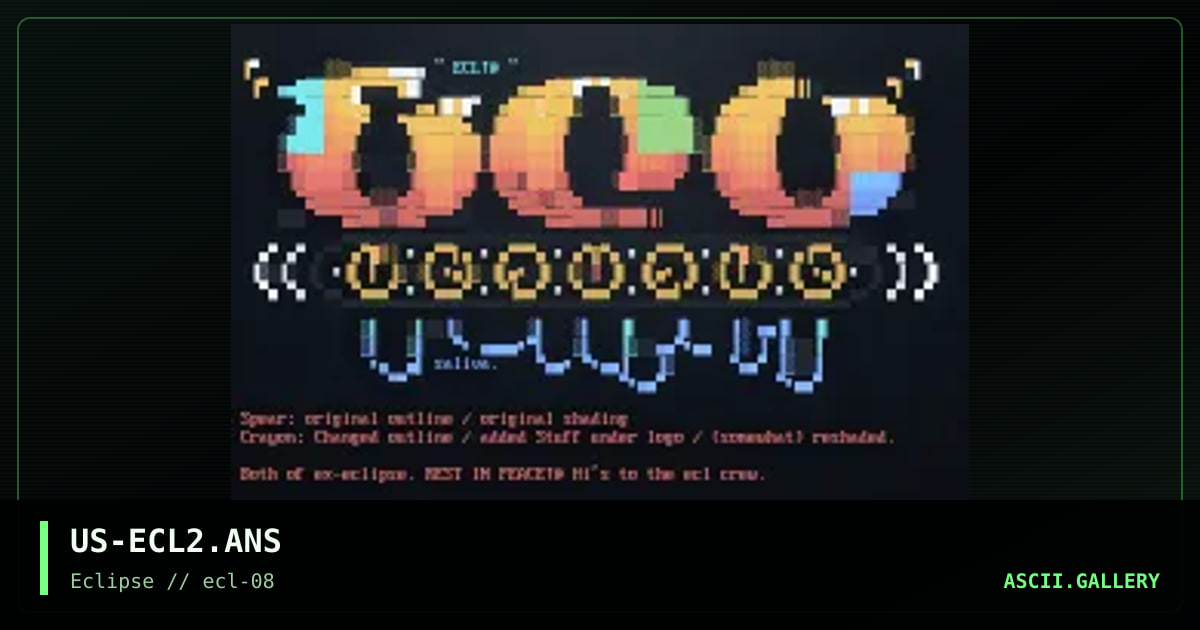 Ecl1pse do0d., by spear, crayon, 1996