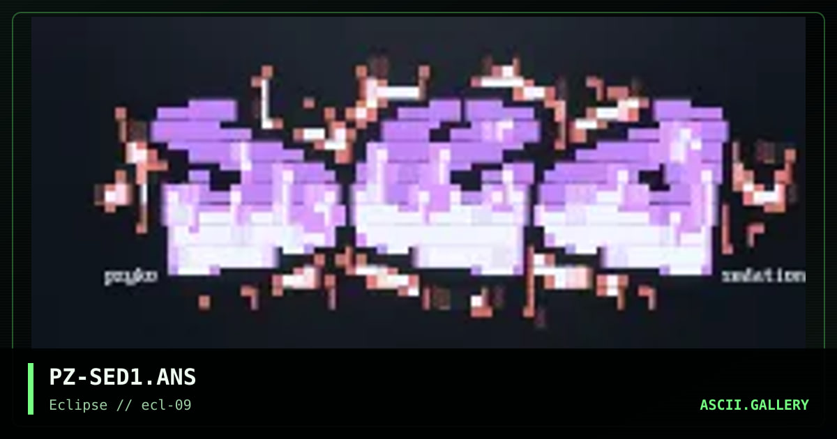 PZ-SED1.ANS, by pzyko, 1996