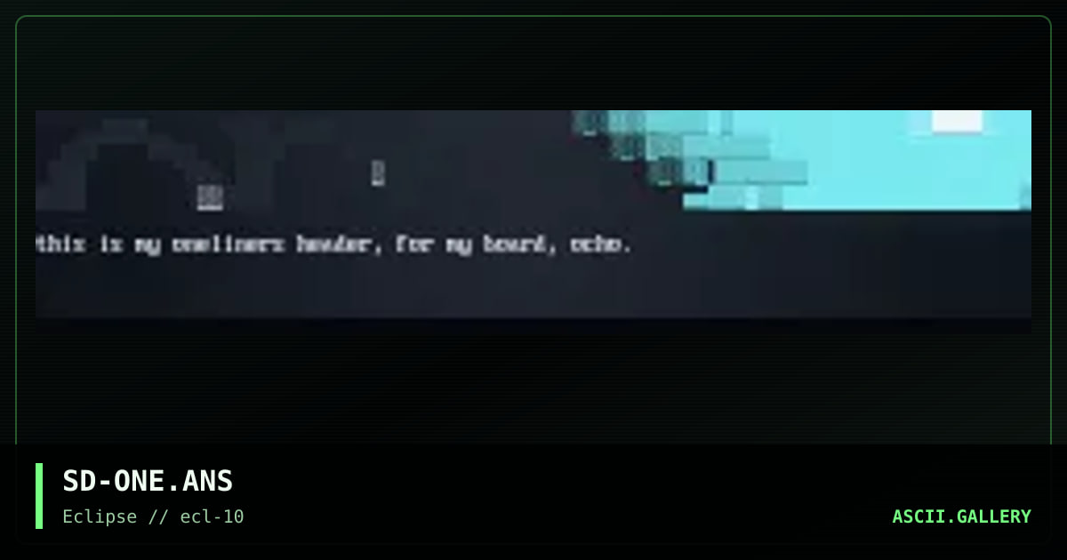 IT'S FOR ME, by sirdeath, 1996