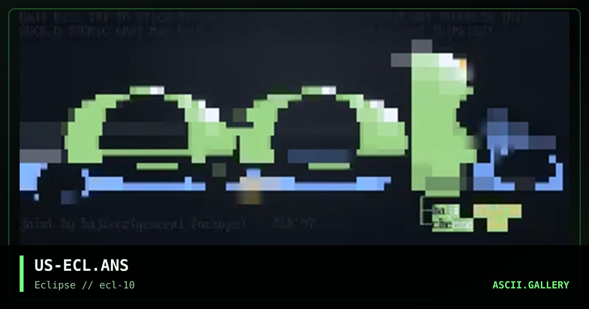 US-ECL.ANS, by cheeze, haji, 1996