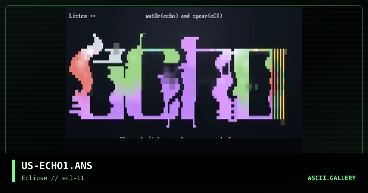 echo = plain? plain = echo? huh?, by wat0r, spear, 1997