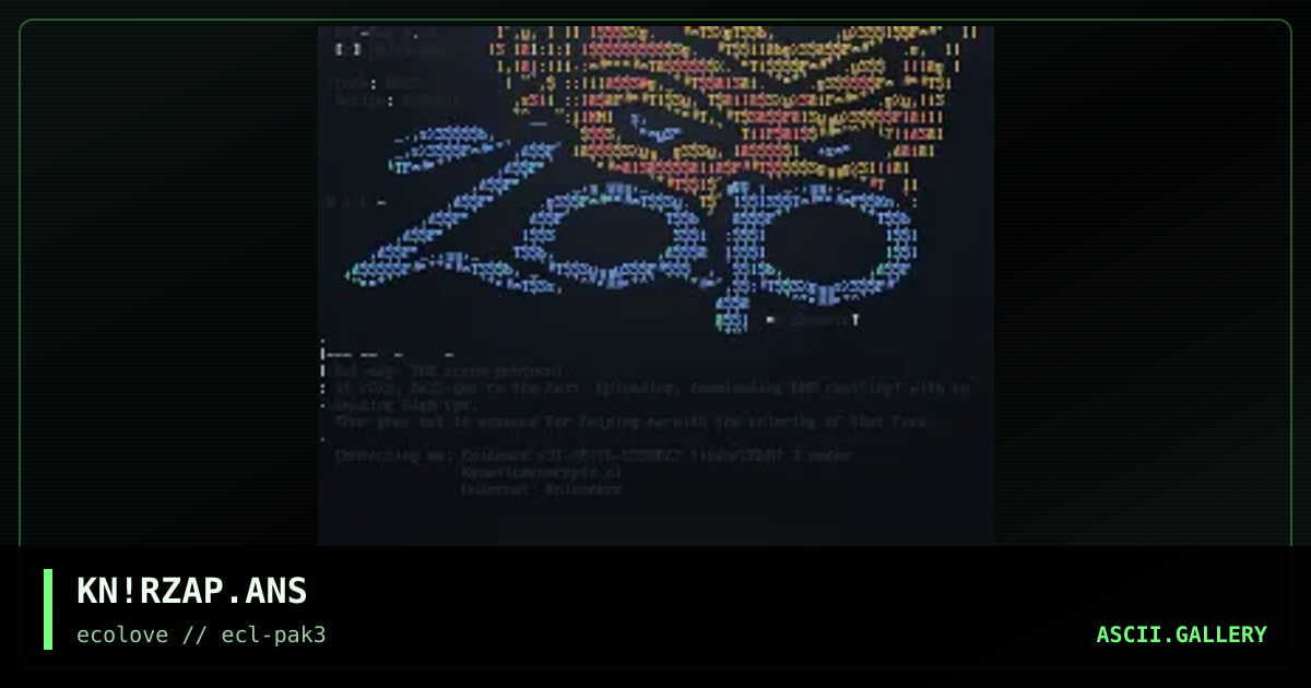 Raf-Zap, by kenetic, 1998