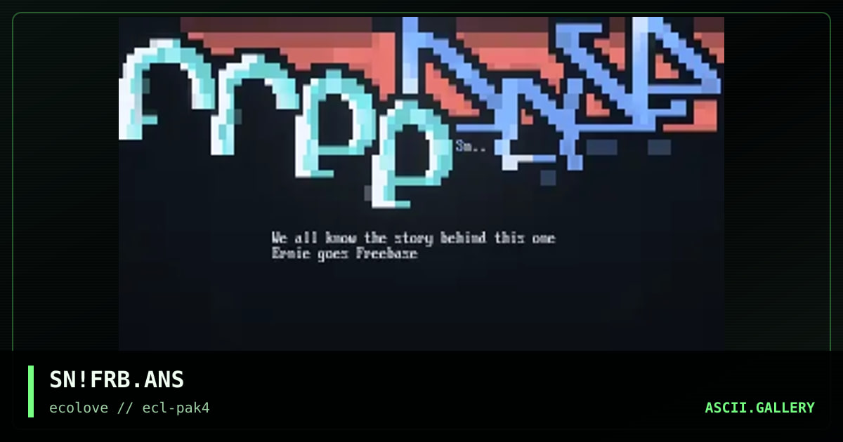 SN!FRB.ANS, by snowball, 1998