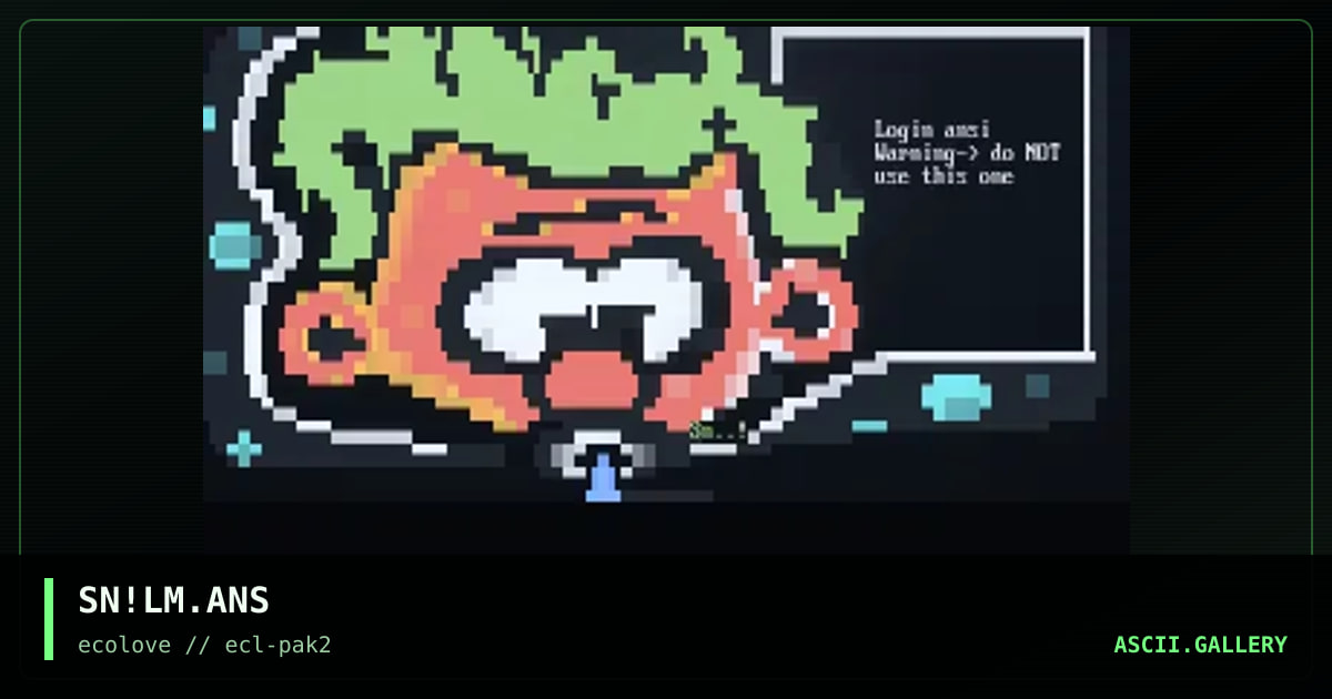 Login Matrix...., by snowball, 1997