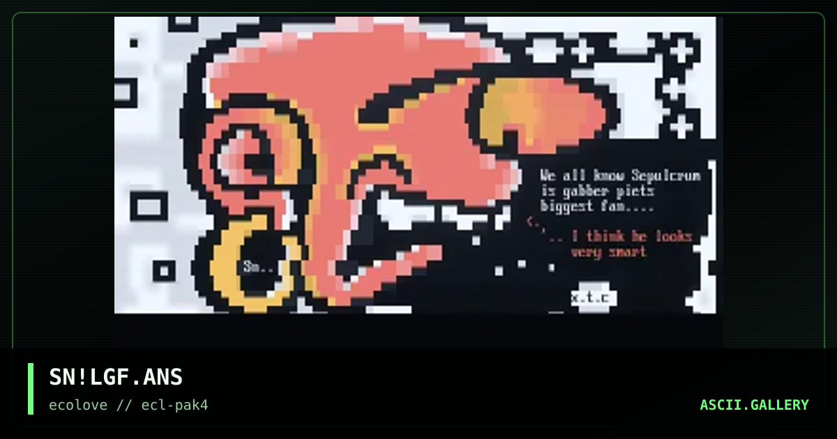 Gabber Piet forever..., by snowball, 1998