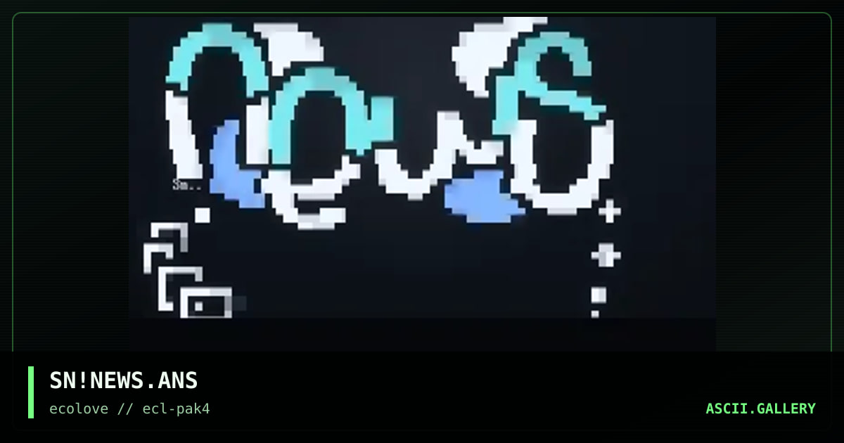 NEws ansi, by snowball, 1998