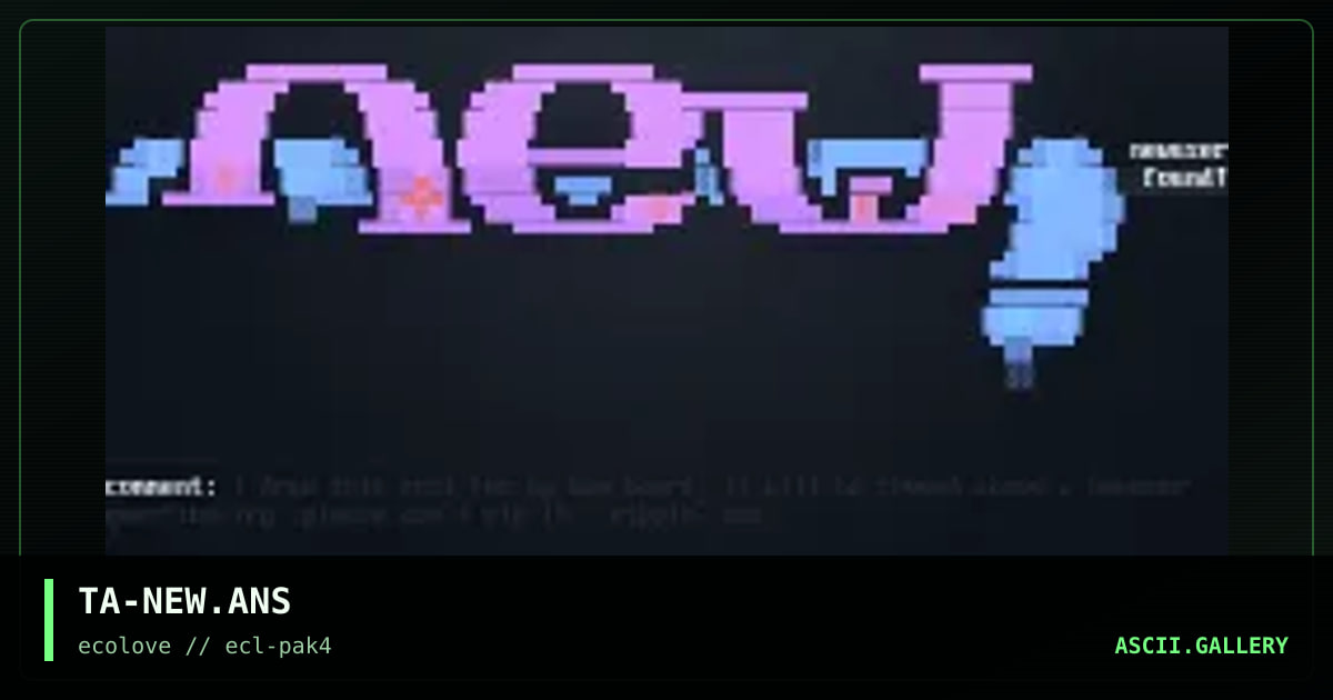 new user?, by the avenger, 1998