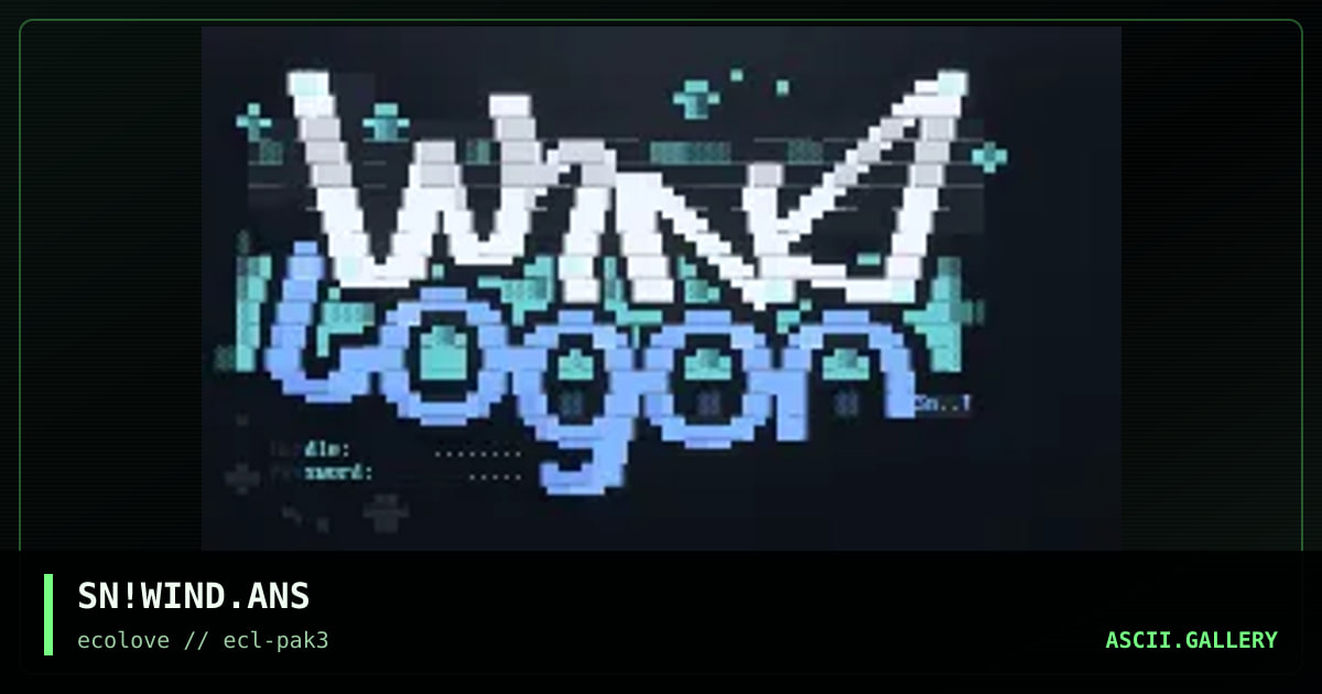 Login Matrix for Wind of Insanity, by snowball, 1998