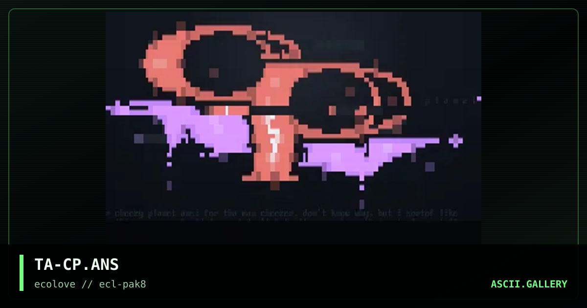 cheezy planet, by the avenger, 1998