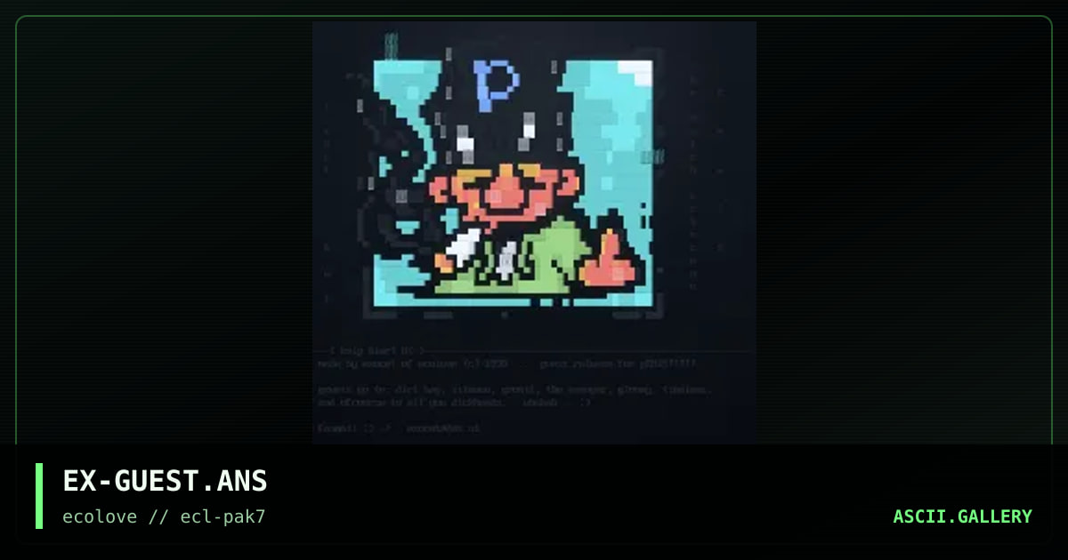 pen15 guest ansi!, by exocet, 1998