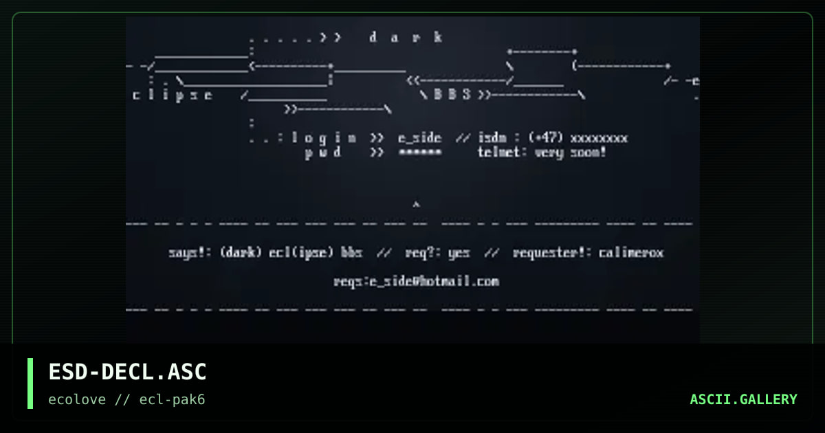 dark eclipse, by e side, 1998