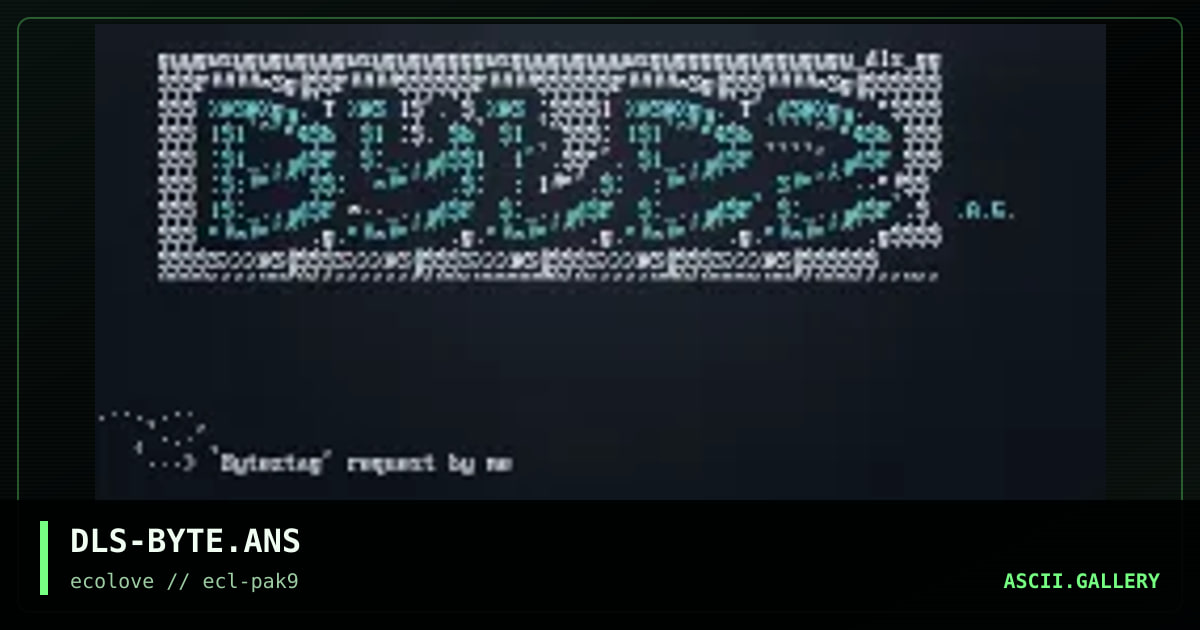 Byteztag, by delusion, 1998