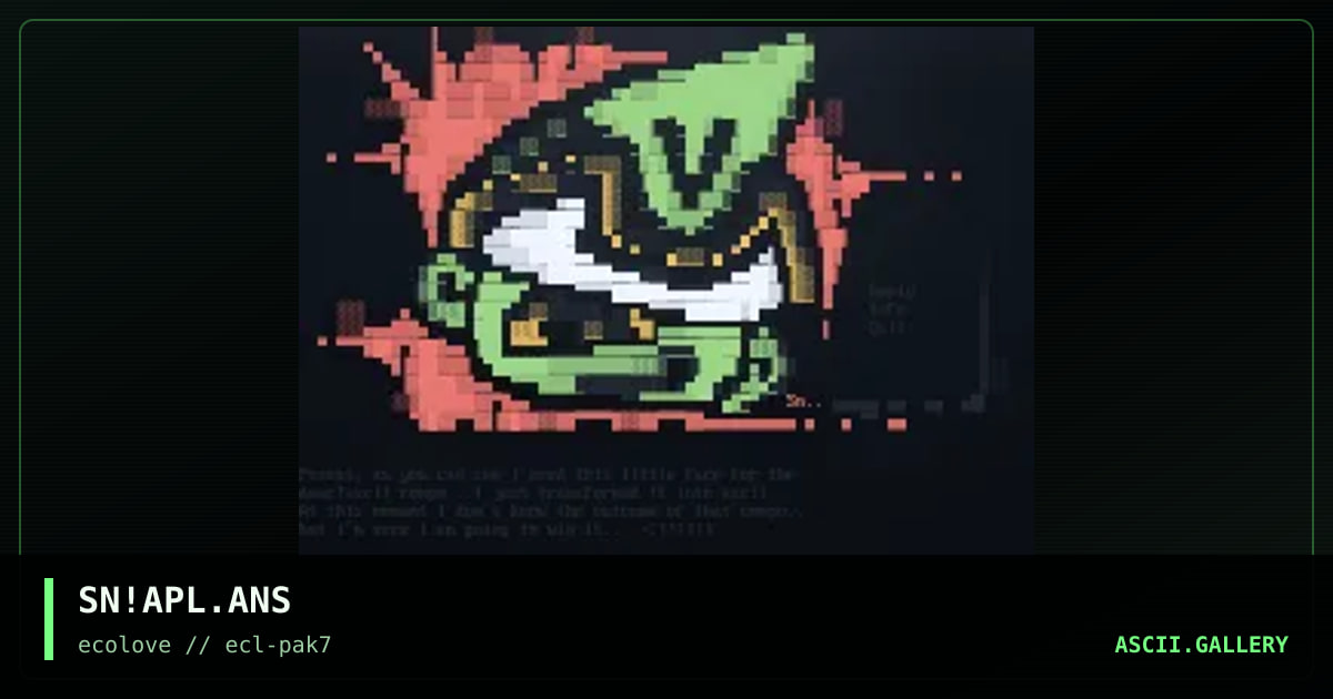 ░▒▓ Apply main for Lunatic ▓▒░, by snowball, 1998