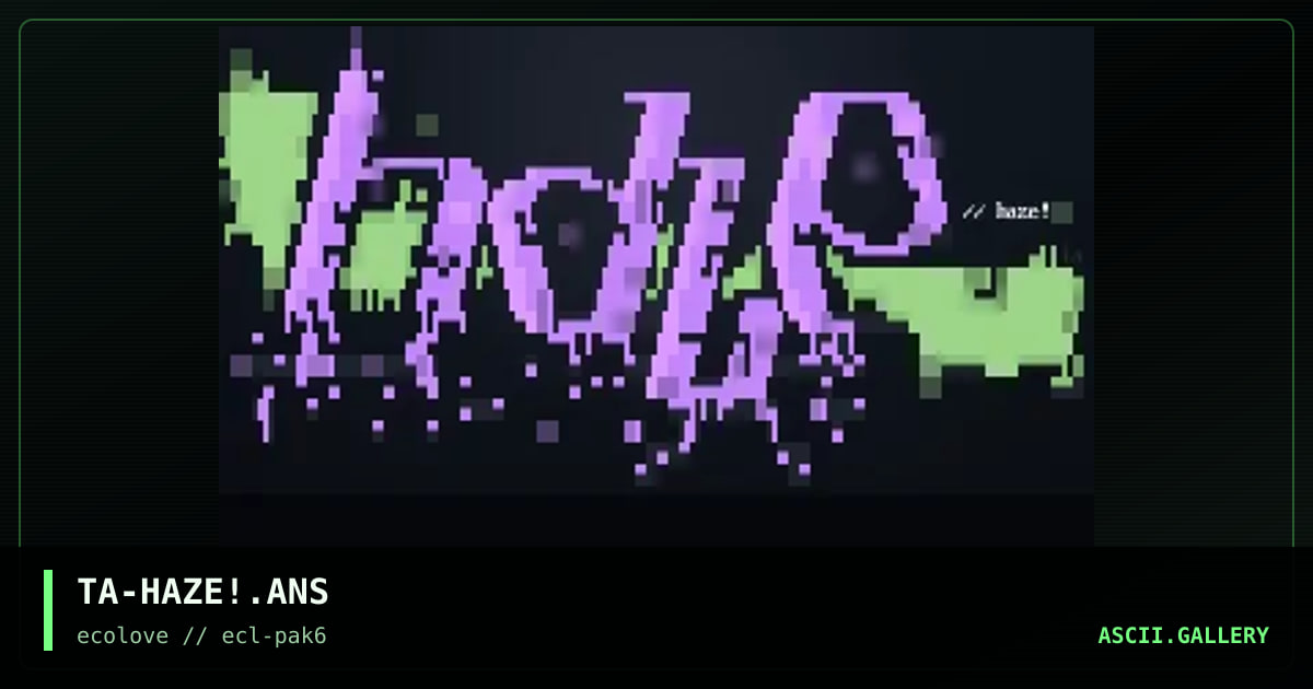 haze, by the avenger, 1998