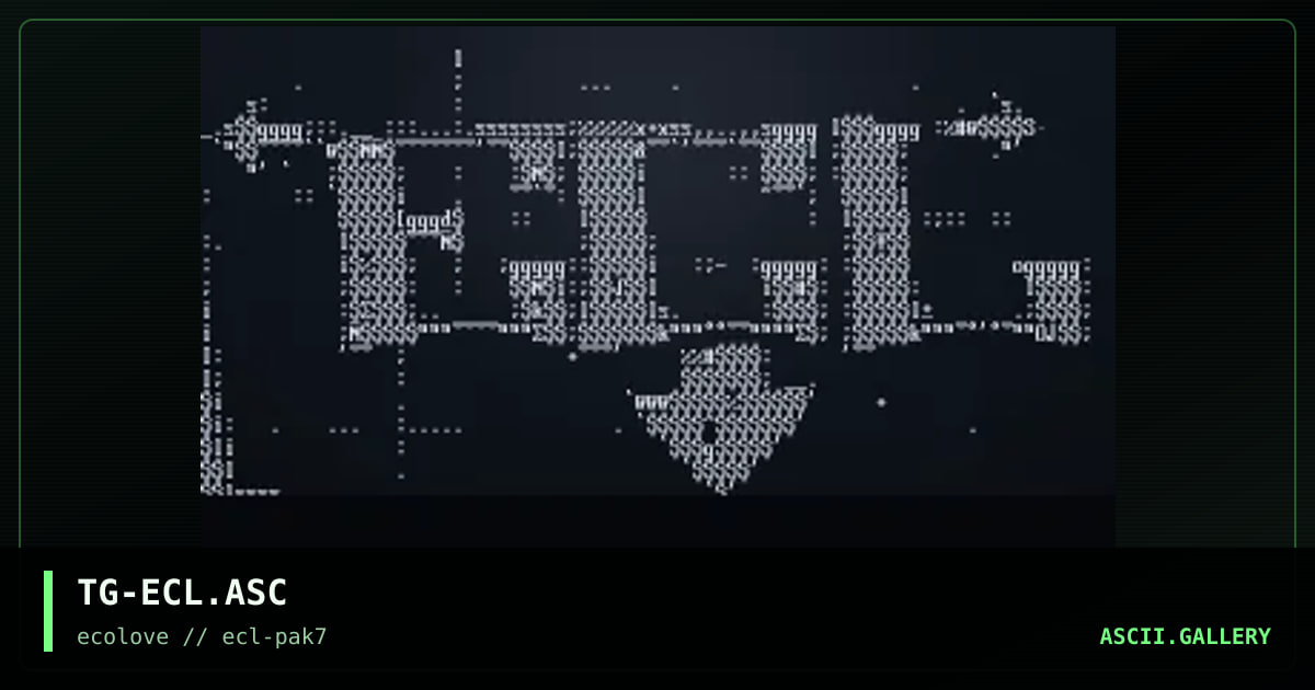 Ecl logo, by tuffguy, 1998